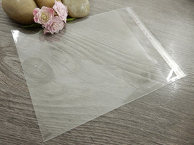 Sellofaanipussi, 10x14cm, kirkas, 1kpl