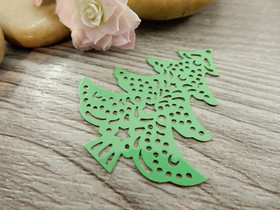 Kuusiriipus, 35x40mm, vihreä, 1kpl