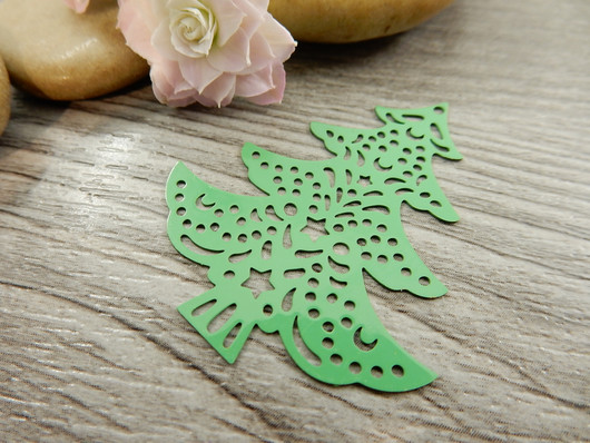 Kuusiriipus, 35x40mm, vihreä, 1kpl