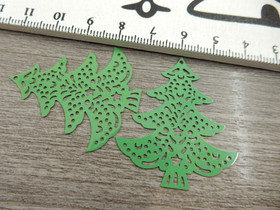 Kuusiriipus, 35x40mm, vihreä, 1kpl