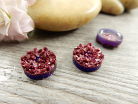 Kapussi rösöpinta, 10mm, viininpunainen, 1kpl