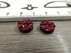 Kapussi rösöpinta, 10mm, viininpunainen, 1kpl