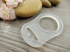 Silikonirengas, 48x32mm, kirkas, 1kpl