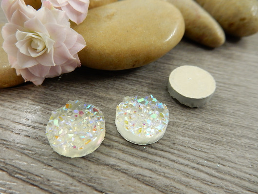 Kapussi rösöpinta, 12mm, kirkas ab, 1kpl