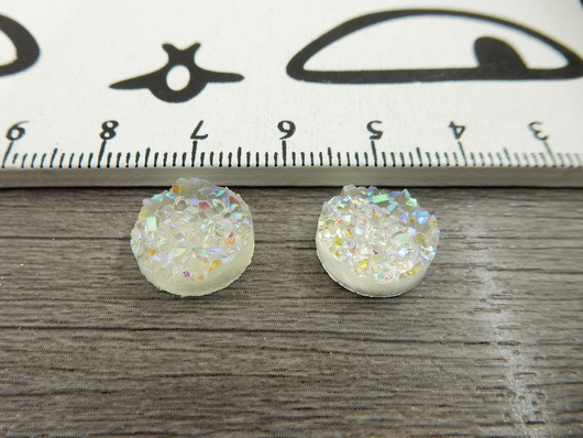 Kapussi rösöpinta, 12mm, kirkas ab, 1kpl