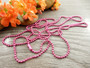 Palloketju/valmisketju, 1.5mm/ 70cm, pinkki, 1kpl