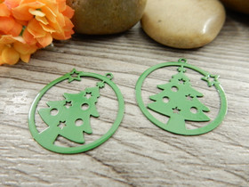 Kuusiriipus, 20x22mm, vihreä, 1kpl