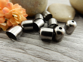 Helmihattu, 8x7mm, gunmetal, 10kpl