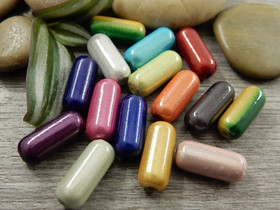 Heijastava helmi, 17x7mm, mix setti, 50kpl