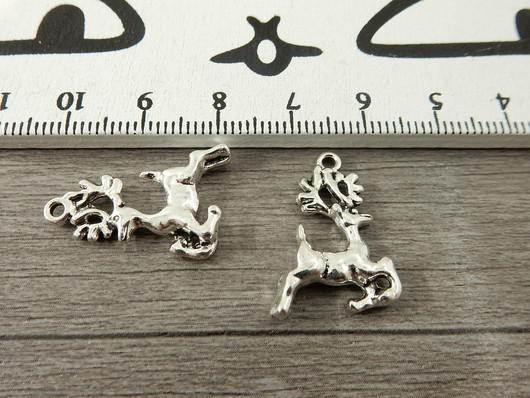 Peurariipus, 17x11mm, kromi, 1kpl