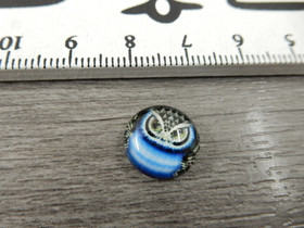 Kapussi pöllö, 12mm, sininen, 1kpl