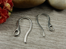 Korvakorukoukku 22x11mm, rst, 10paria