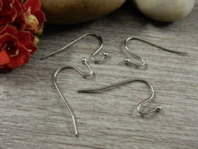 Korvakorukoukku 20x13mm, rst, 10paria