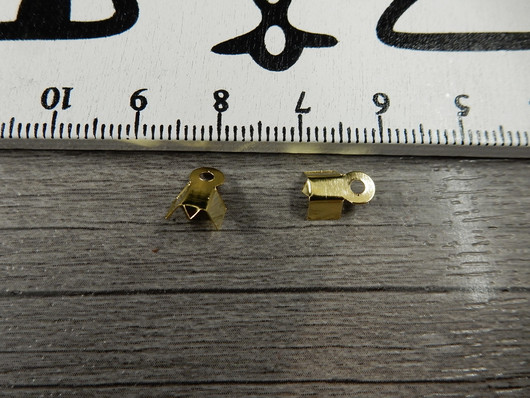 Nauhanpää, 9x4mm, kulta, 20kpl