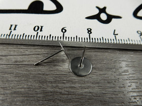 Korvakorutappi, 8x12mm, rst, 10paria