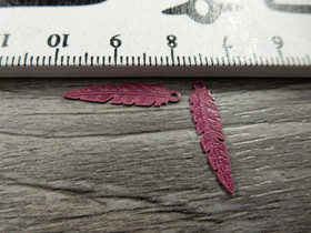 Sulkariipus, 21x5mm, fuksia, 1kpl