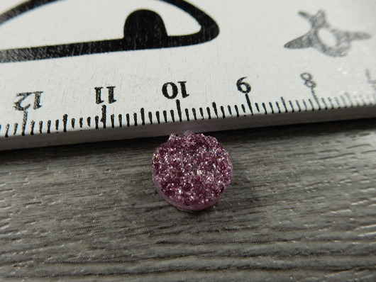 Kapussi rösöpinta, 10mm, pinkki, 1kpl