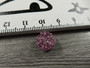 Kapussi rösöpinta, 10mm, pinkki, 1kpl