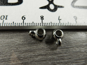 Riipuspidike, 9x6mm, kromi, 1kpl