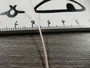 Vahattu polyesterinyöri, 1mm, vaaleanpunainen, 10m