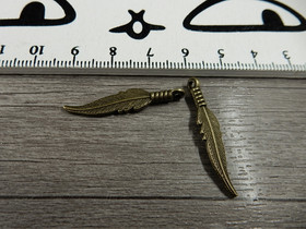 Sulkariipus, 31x7mm, pronssi, 1kpl