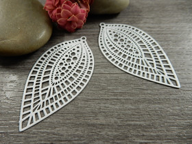 Kuvioriipus, 45x24mm, valkoinen, 1kpl