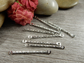 Linkkiriipus kierre, 25x1mm, kirkashopea, 10kpl