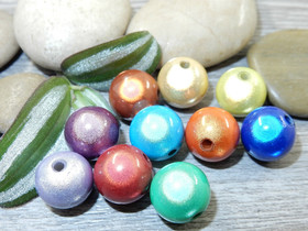 Heijastava helmi, 12mm, mix setti, 20kpl