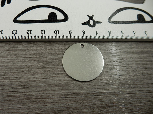 Ympyräriipus, 30mm, rst, 1kpl