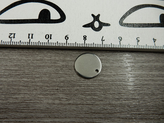 Ympyräriipus, 15mm, rst, 1kpl