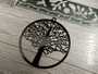 Elämänpuuriipus, 40x43mm, musta, 1kpl
