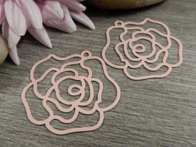 Kukkariipus, 30x32mm, vaaleanpunainen, 1kpl