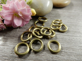 Välirengas, 7x1.1mm, avattava, pronssi, 50kpl