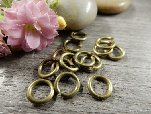 Välirengas, 7x1.1mm, avattava, pronssi, 50kpl