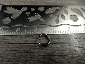 Välirengas, 7x1mm, avattava, rst, 50kpl