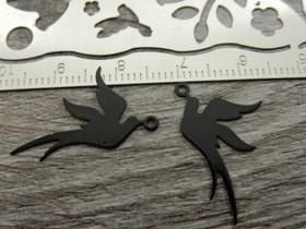 Linturiipus, 23x19mm, musta, 1kpl