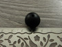 Silikonihelmi, 15mm, musta, 1kpl