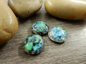 Kapussi kuvio, 12mm, moniväri, 1kpl