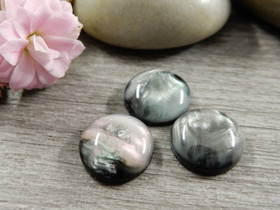 Kapussi marmori, 12mm, moniväri, 1kpl