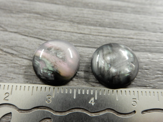 Kapussi marmori, 12mm, moniväri, 1kpl