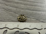 Helmihattu kukka, 8mm, pronssi, 20kpl