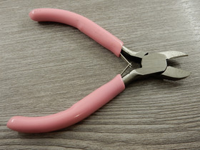 Sivuleikkuri korupihdit, 11cm, vaaleanpunainen, 1kpl