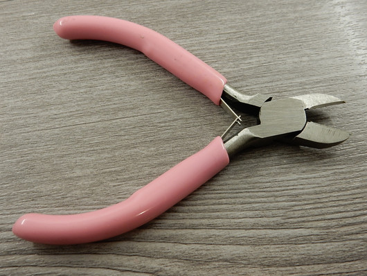 Sivuleikkuri korupihdit, 11cm, vaaleanpunainen, 1kpl