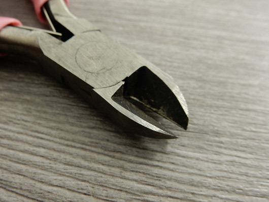 Sivuleikkuri korupihdit, 11cm, vaaleanpunainen, 1kpl