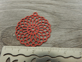 Kukkariipus, 28x30mm, punainen, 1kpl