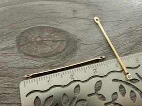 Linkkiriipus, 35x1mm, vaaleakulta, 10kpl