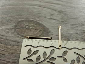 Linkkiriipus, 20x1mm, vaaleakulta, 10kpl