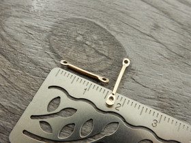 Linkkiriipus, 15x1mm, vaaleakulta, 10kpl