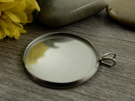 Kapussipohja, 25mm, rst, 1kpl