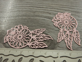 Unisieppaririipus, 44x26mm, vaaleanpunainen, 1kpl